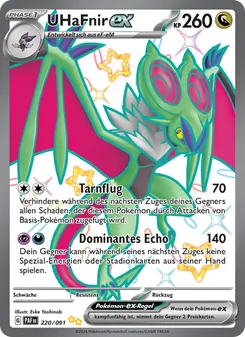 UHaFnir-ex, Karte 220 aus Paldeas Schicksale