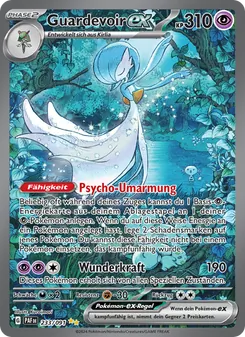 Guardevoir-ex, Karte 233 aus Paldeas Schicksale
