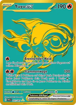 Yuyu-ex, Karte 241 aus Paldeas Schicksale