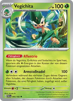 Vegichita, Karte 005 aus Paradoxrift