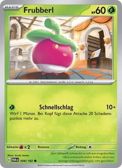 Frubberl, Karte 008 aus Paradoxrift