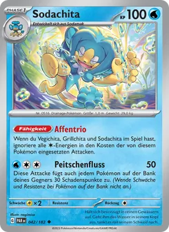 Sodachita, Karte 042 aus Paradoxrift
