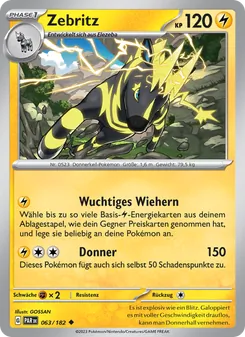 Zebritz, Karte 063 aus Paradoxrift