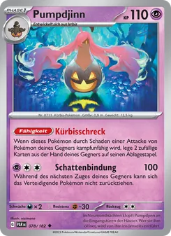 Pumpdjinn, Karte 078 aus Paradoxrift