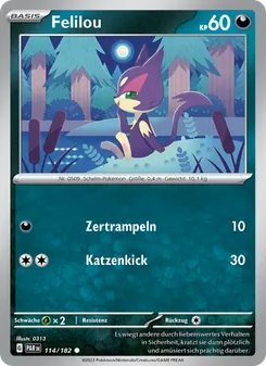 Felilou, Karte 114 aus Paradoxrift