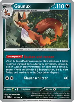 Gaunux, Karte 120 aus Paradoxrift