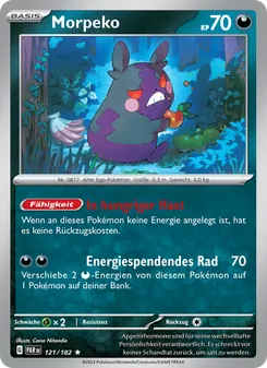 Morpeko, Karte 121 aus Paradoxrift