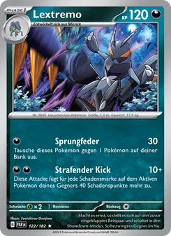 Lextremo, Karte 122 aus Paradoxrift