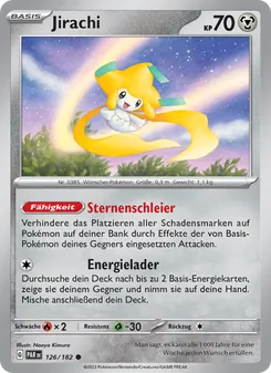 Jirachi, Karte 126 aus Paradoxrift