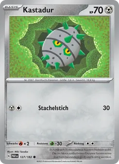 Kastadur, Karte 127 aus Paradoxrift