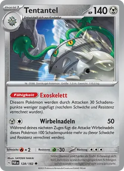 Tentantel, Karte 128 aus Paradoxrift