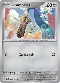 Gramokles, Karte 130 aus Paradoxrift