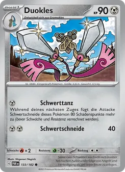 Duokles, Karte 133 aus Paradoxrift