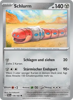 Schlurm, Karte 138 aus Paradoxrift