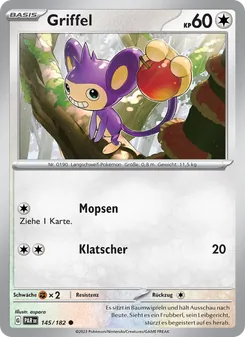 Griffel, Karte 145 aus Paradoxrift
