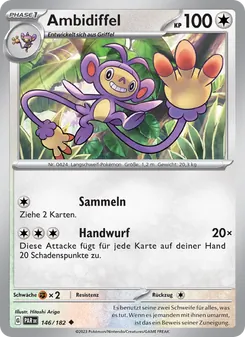 Ambidiffel, Karte 146 aus Paradoxrift