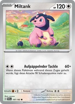 Miltank, Karte 147 aus Paradoxrift