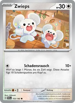 Zwieps, Karte 153 aus Paradoxrift