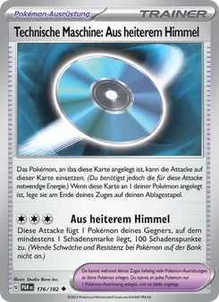 Technische Maschine: Aus heiterem Himmel, Karte 176 aus Paradoxrift