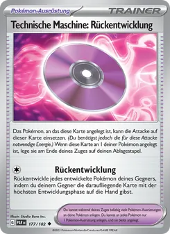 Technische Maschine: Rückentwicklung, Karte 177 aus Paradoxrift