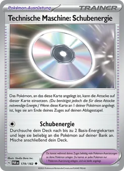 Technische Maschine: Schubenergie, Karte 179 aus Paradoxrift
