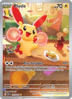 Plusle, Karte 193 aus Paradoxrift