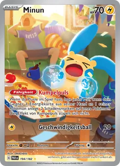 Minun, Karte 194 aus Paradoxrift