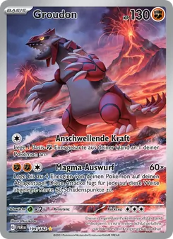 Groudon, Karte 199 aus Paradoxrift