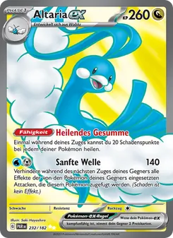 Altaria-ex, Karte 232 aus Paradoxrift