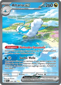 Altaria-ex, Karte 253 aus Paradoxrift