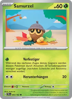 Samurzel, Karte 003 aus Gewalten der Zeit