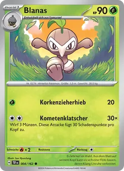 Blanas, Karte 004 aus Gewalten der Zeit