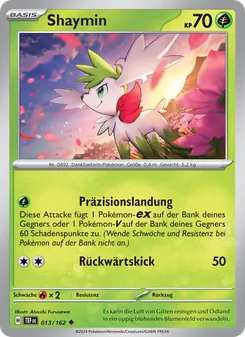 Shaymin, Karte 013 aus Gewalten der Zeit