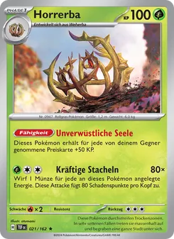Horrerba, Karte 021 aus Gewalten der Zeit