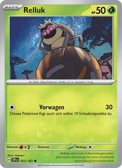 Relluk, Karte 023 aus Gewalten der Zeit
