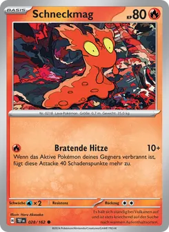 Schneckmag, Karte 028 aus Gewalten der Zeit