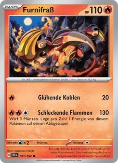 Furnifraß, Karte 031 aus Gewalten der Zeit