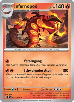 Infernopod, Karte 037 aus Gewalten der Zeit
