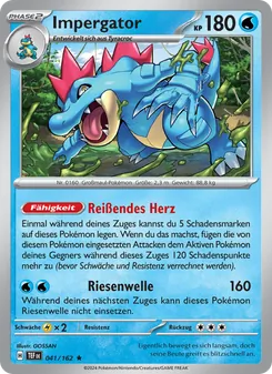 Impergator, Karte 041 aus Gewalten der Zeit
