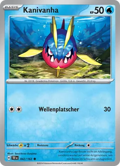 Kanivanha, Karte 042 aus Gewalten der Zeit