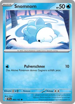 Snomnom, Karte 045 aus Gewalten der Zeit