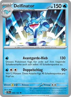 Delfinator, Karte 049 aus Gewalten der Zeit