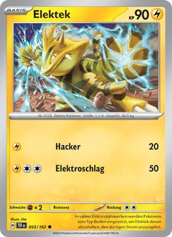 Elektek, Karte 053 aus Gewalten der Zeit