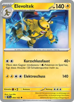 Elevoltek, Karte 054 aus Gewalten der Zeit