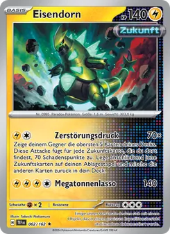 Eisendorn, Karte 062 aus Gewalten der Zeit
