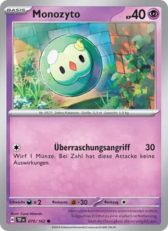 Monozyto, Karte 070 aus Gewalten der Zeit