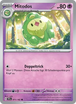 Mitodos, Karte 071 aus Gewalten der Zeit