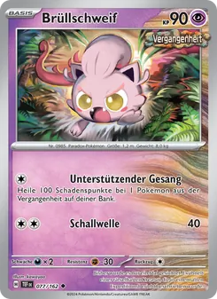Brüllschweif, Karte 077 aus Gewalten der Zeit
