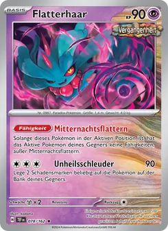 Flatterhaar, Karte 078 aus Gewalten der Zeit