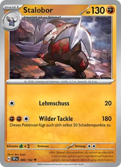 Stalobor, Karte 086 aus Gewalten der Zeit
